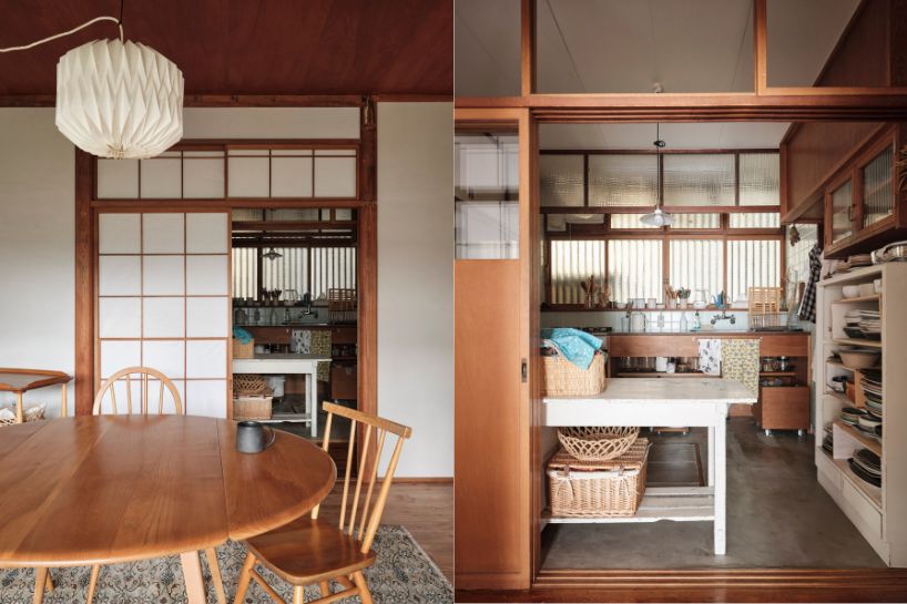 ROOVICE revives mid-century japan home through layered wooden interiors