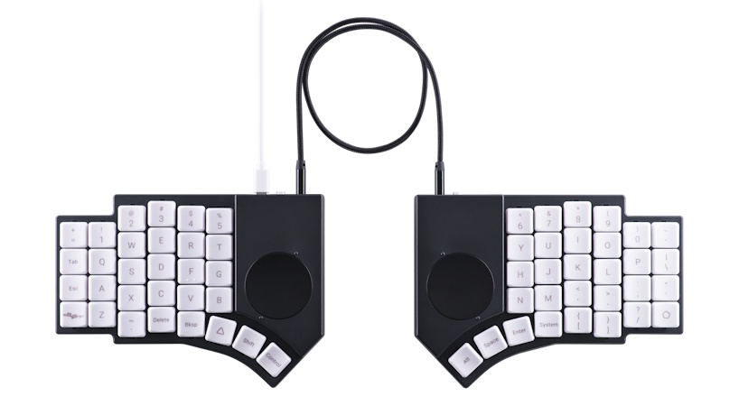 El teclado go60 de moergo es ergonómico y está especialmente diseñado para go 12