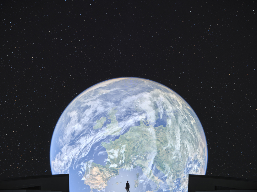 step inside world’s largest LED dome by collcoll illuminating prague planetarium