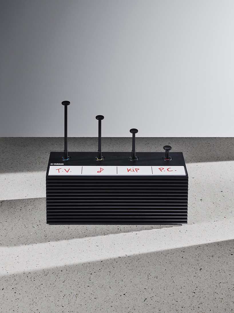 yamaha sound machines collaboration project with ecal for milan design week 2022 3