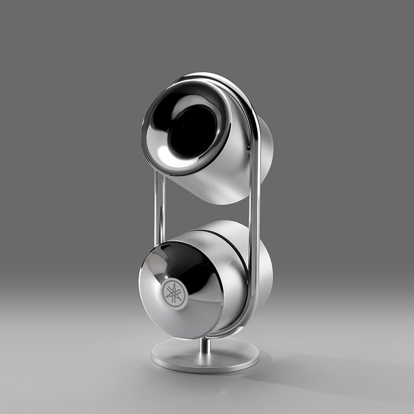 experimental upward firing speakers that rethink sound and form 7