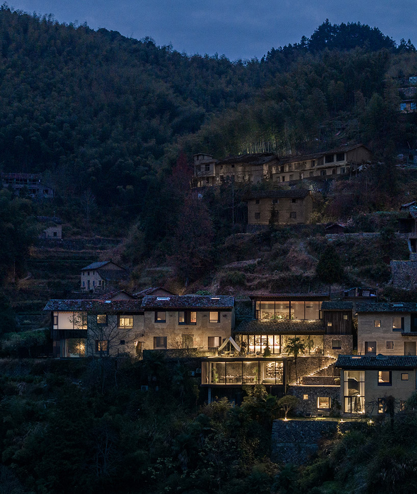 line+ revives cliffside ancient rammed-earth village in china introducing songyang art hotel