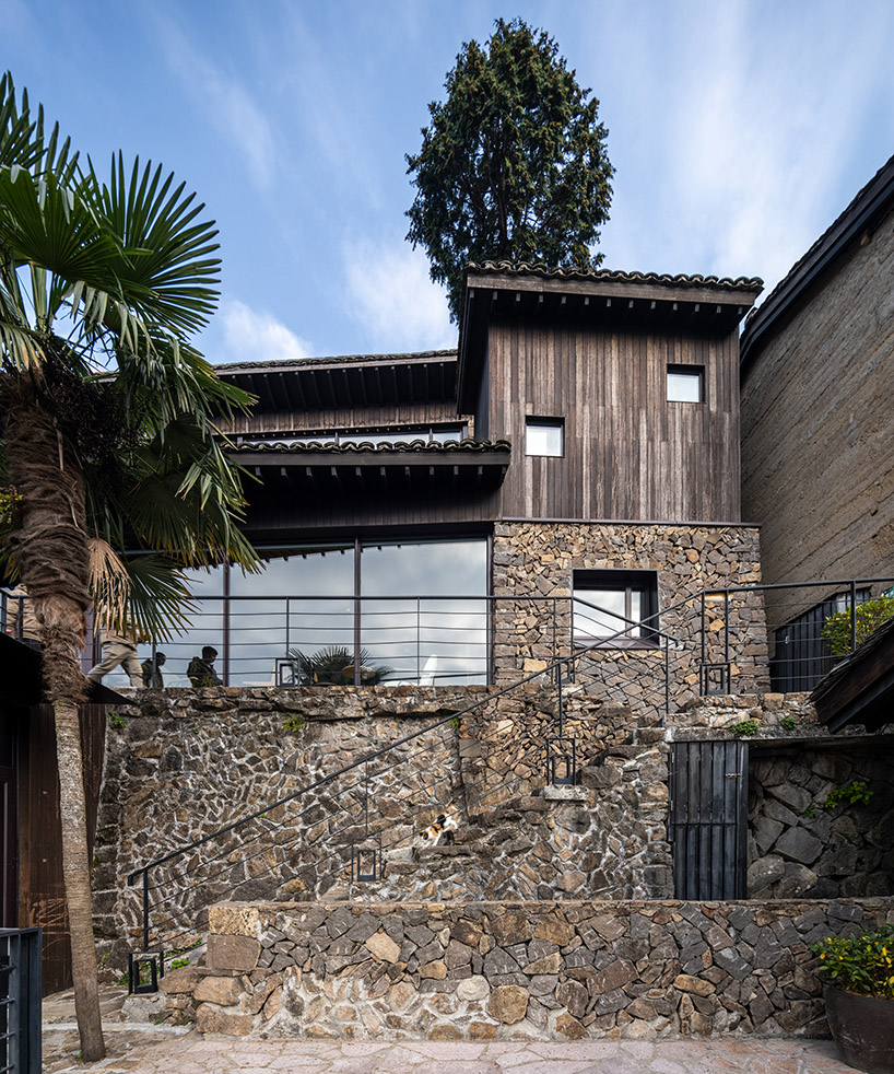 line+ revives cliffside ancient rammed-earth village in china introducing songyang art hotel