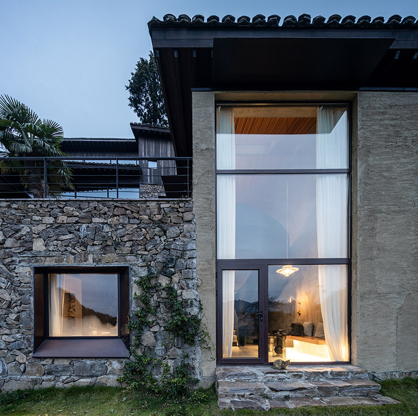 line+ revives cliffside ancient rammed-earth village in china introducing songyang art hotel