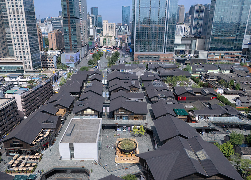 line+ crafts circular live bamboo teahouse responding to chengdu's urban climate