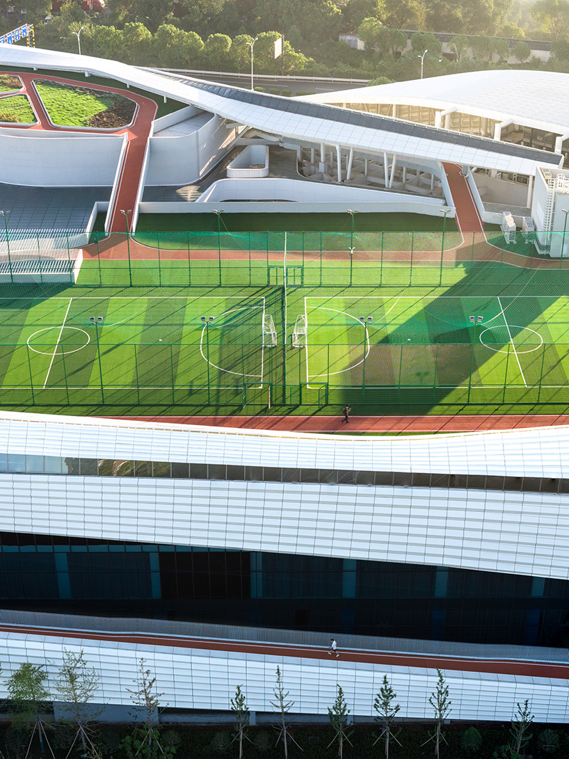 Centro esférico de Xinchang de contenedores móviles a generador urbano y centro deportivo 6