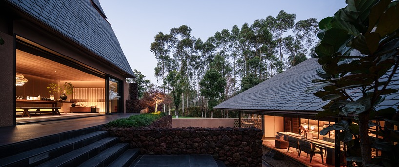 line+ embeds a cluster of sculptural roofed volumes within red-earth valley in china - 7