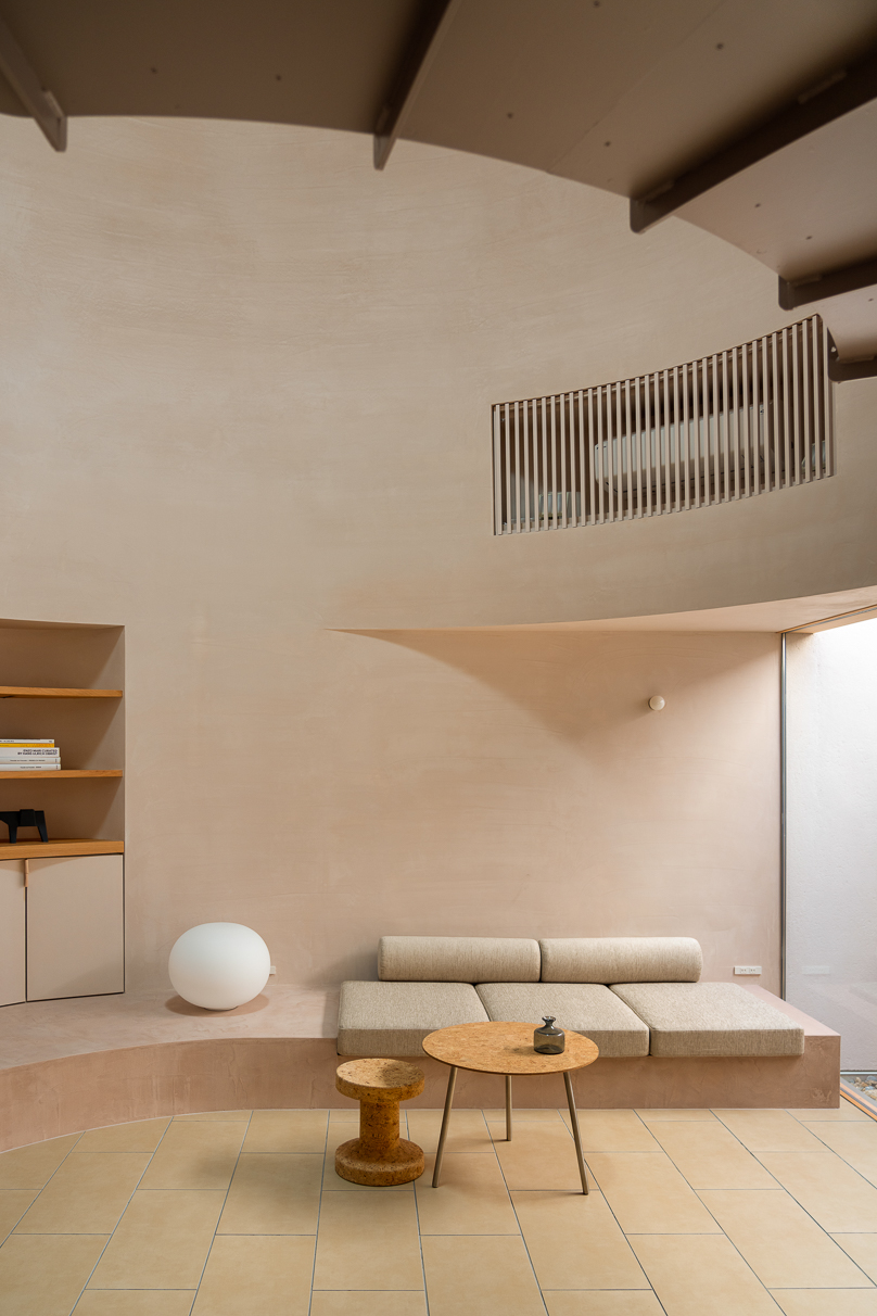 shukugawa house in japan by arbol design unfolds around zenithal dome skylight