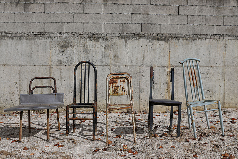 chogokri brings new life and color to worn out chairs