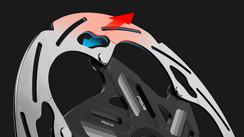 3d floating rotor addresses bicycles hydraulic disc brake system issues 3