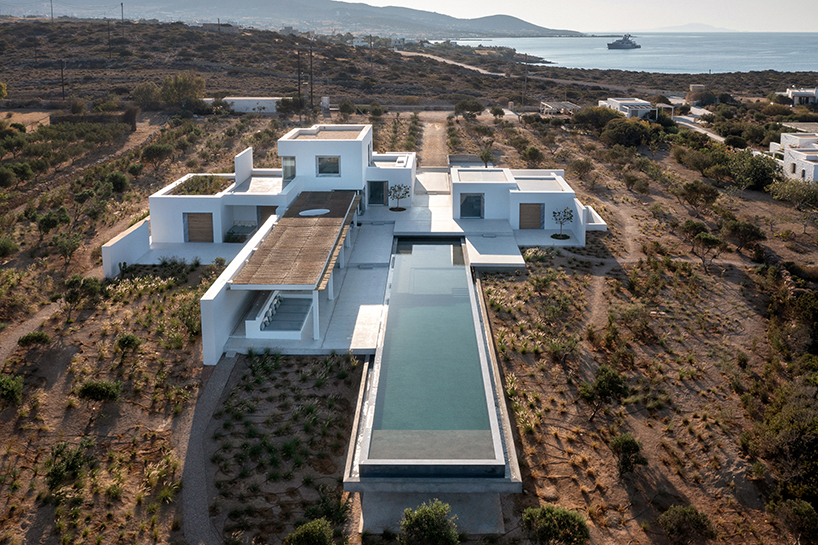 christina seilerns paros villa blends modernist aesthetics with crafted materials 8