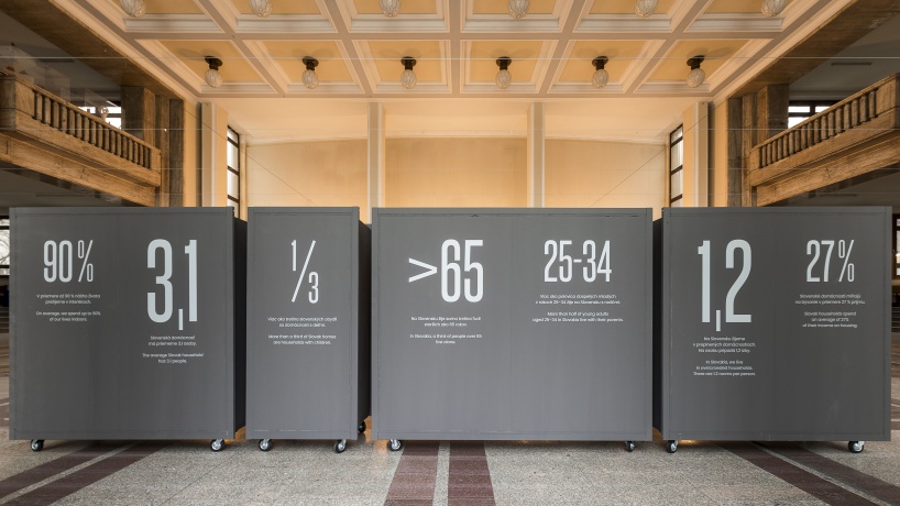 memory, sound and projection reframes home in bratislava university exhibition - 12
