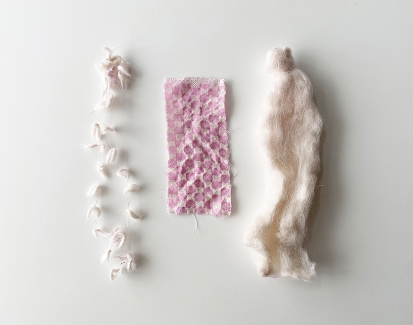 studio bycolor deconstructs seaweed pigment to craft tiles with japanese paper-making techniques