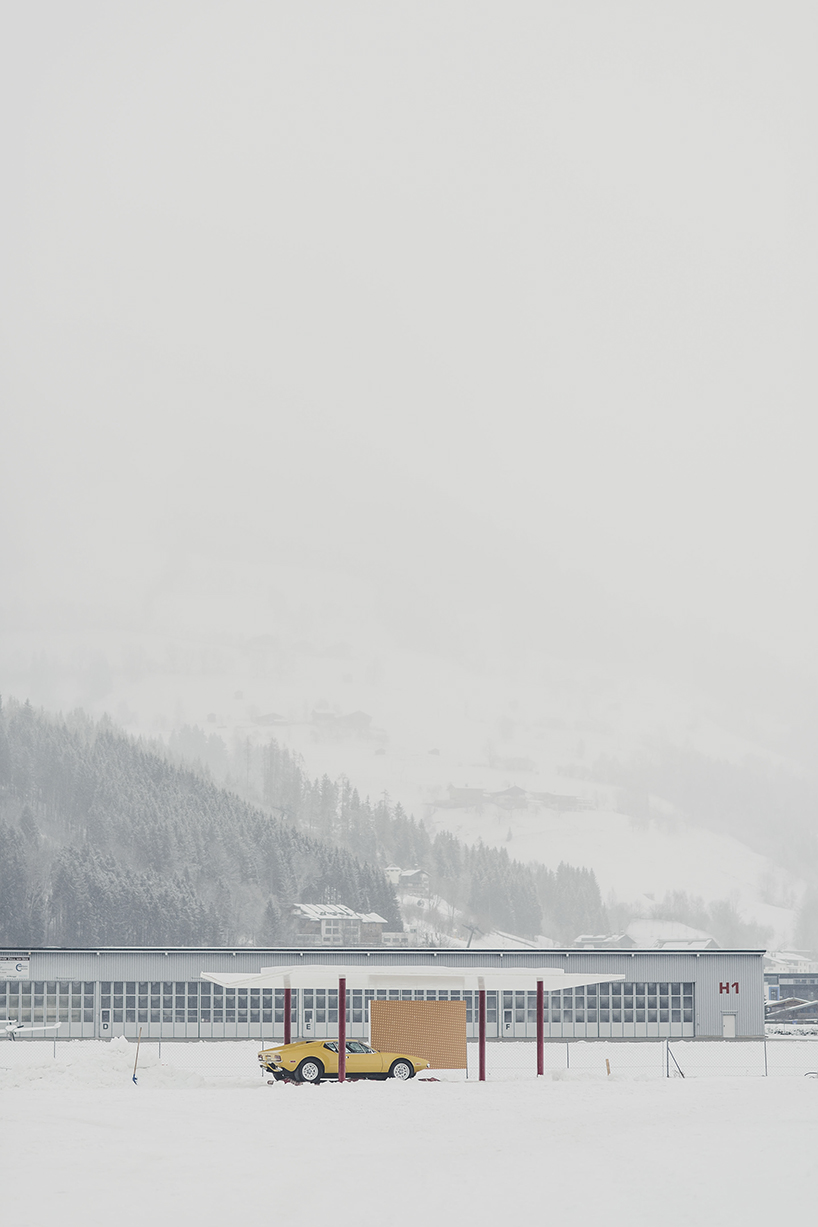 steiner architecture f/f completes cult pit stop pavilion in icy austria