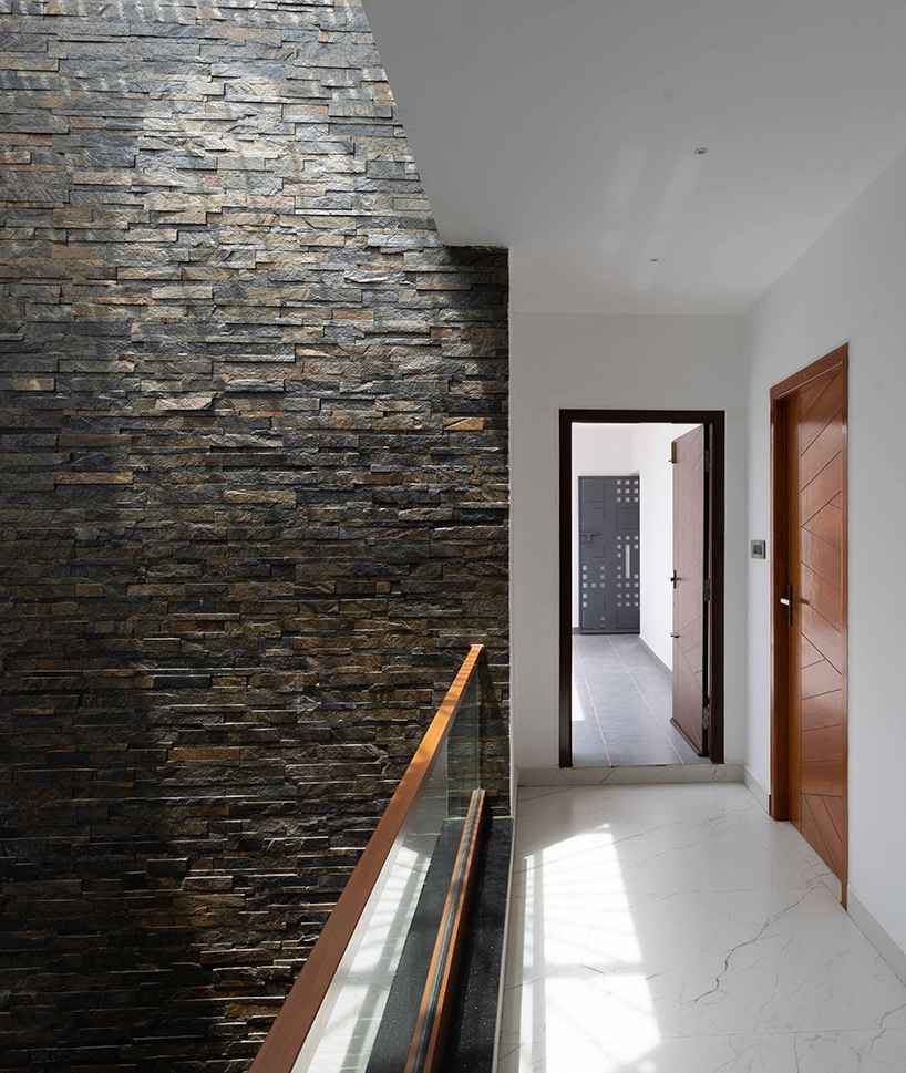 the perforated plane effect a chennai residence of shifting light and shadow 11