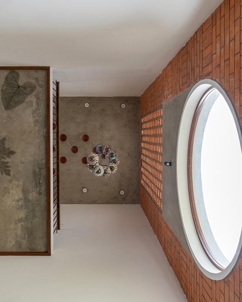 stepped terraces carry memory across generations in D.L.E.A.'s indian residence