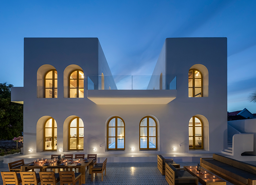 pham huu son delves into mediterranean architecture for beachfront villa in vietnam