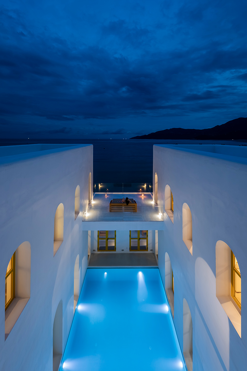 pham huu son delves into mediterranean architecture for beachfront villa in vietnam