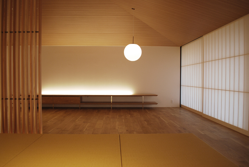 makido architects' house blends japanese sensibilities & modern aesthetics