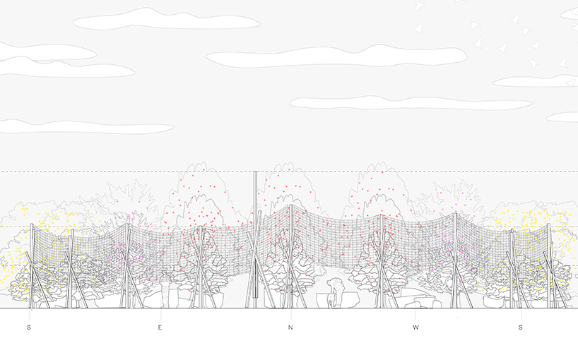 Alsar Atelier diseña una sala comunitaria que desaparece para mitigar el efecto de isla de calor urbana11