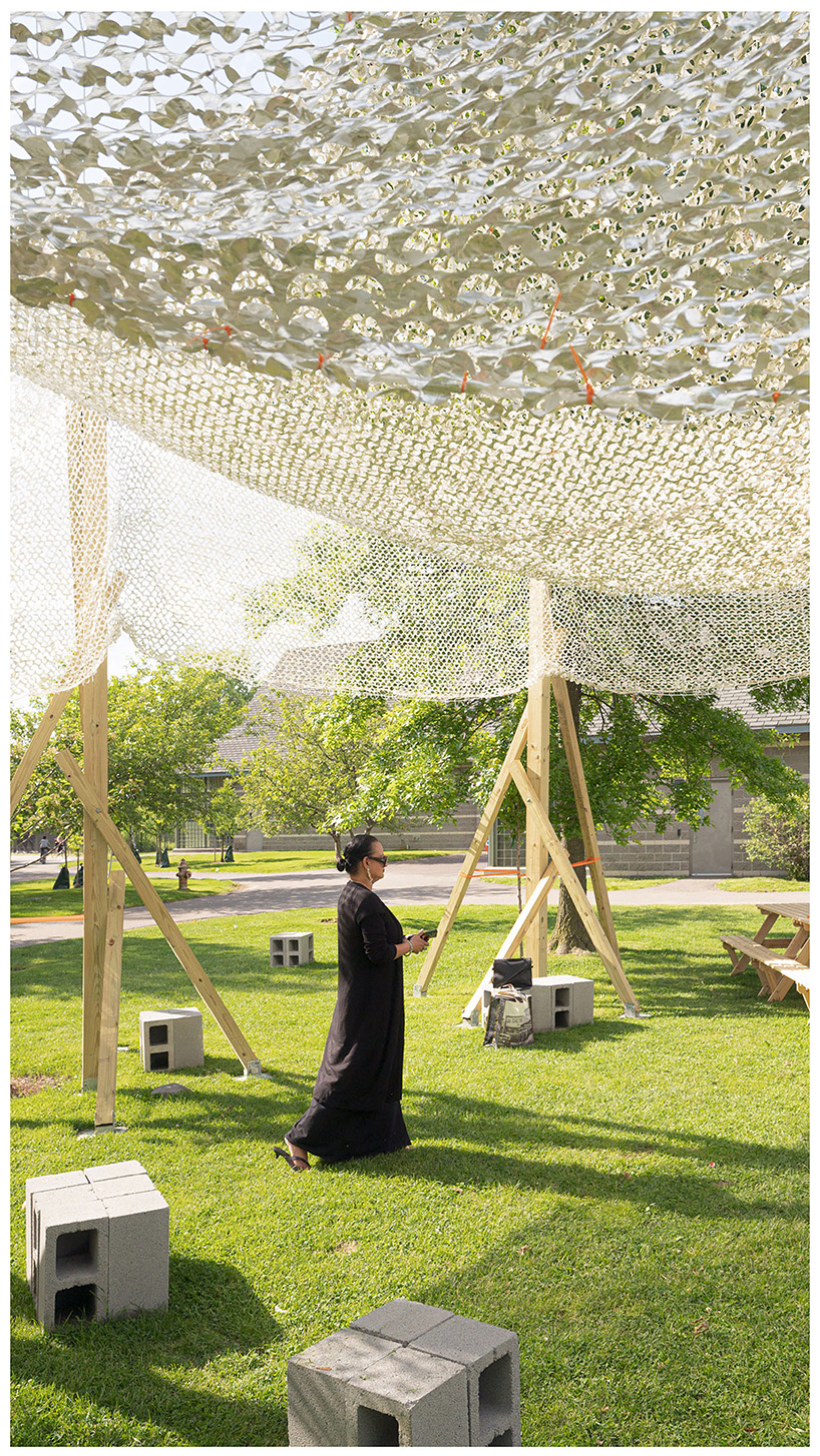 Alsar Atelier diseña una sala comunitaria que desaparece para mitigar el efecto isla de calor urbano 4