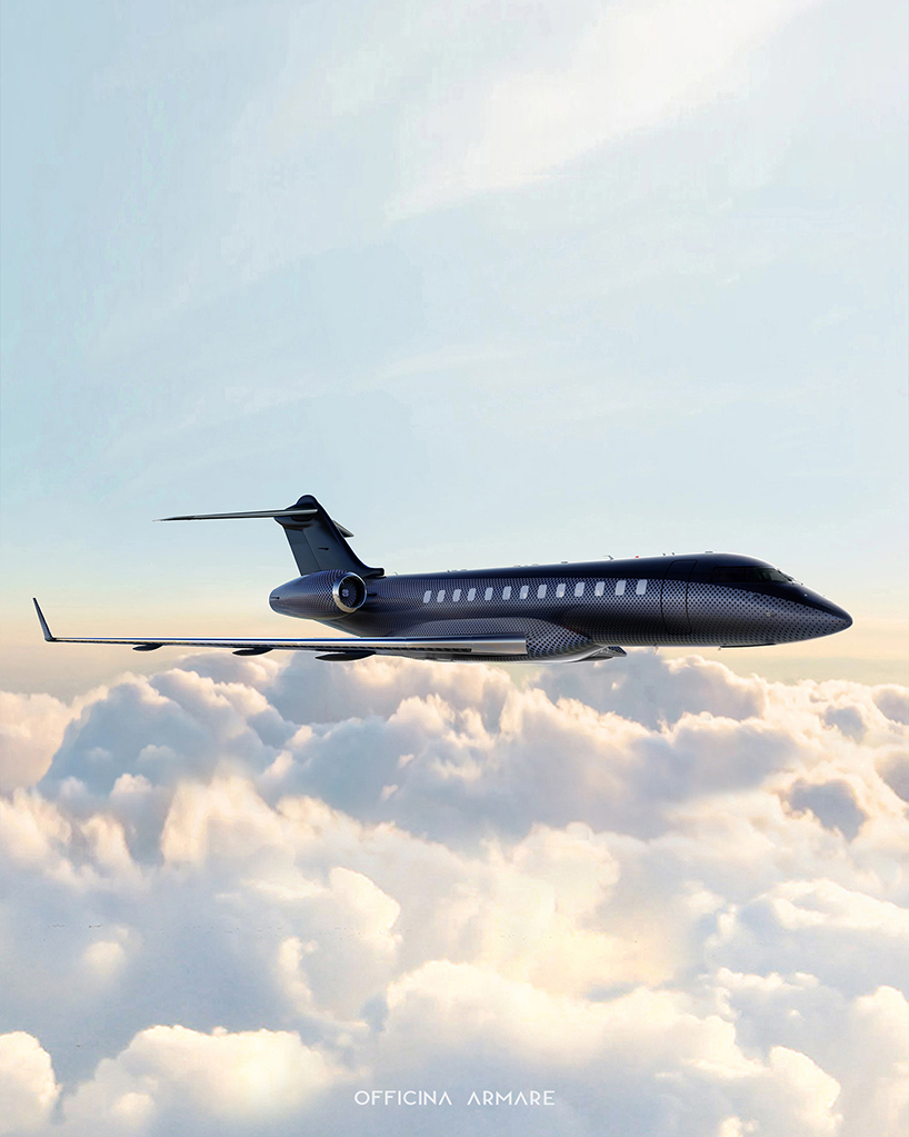 bombardier global 6000 by officina armare a state of mind in the sky 2