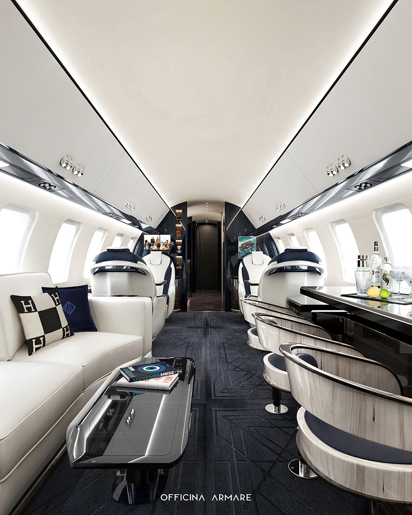 bombardier global 6000 by officina armare a state of mind in the sky 6