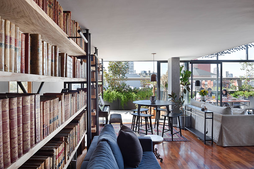 modern penthouse by estudio MERO overlooking mexican cityscape encapsulates the international style