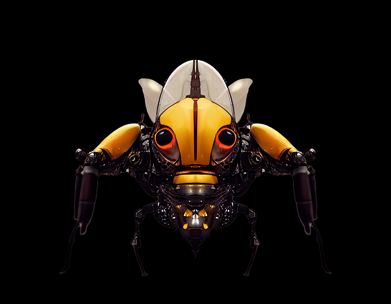 Alice Design Collective's captivating, AI-generated insects from the future