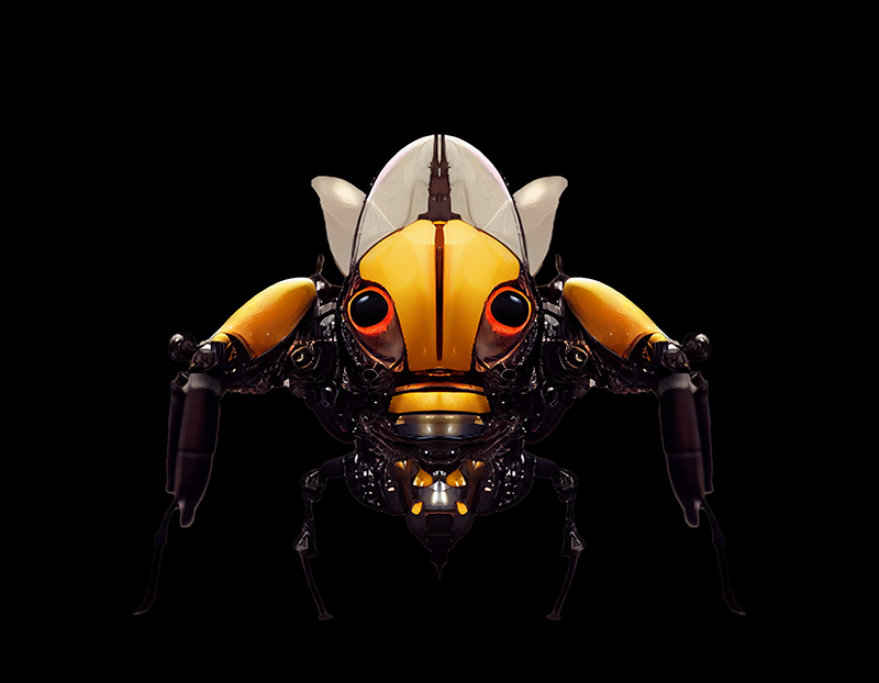 AI-generated insects from the future by Alice Design Collective - All