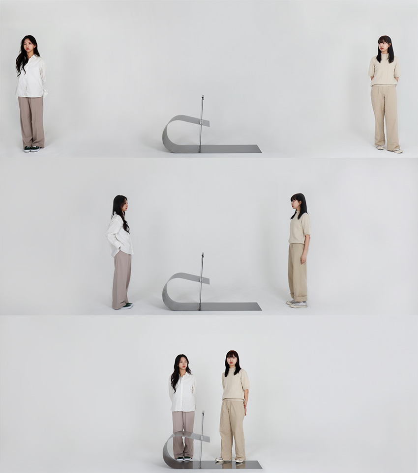 &omni chair curves into an & symbol to foster connectivity with our surroundings