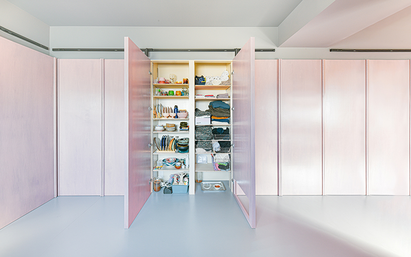 404 minimum apartment in tokyo uses movie set technique for optical expansion
