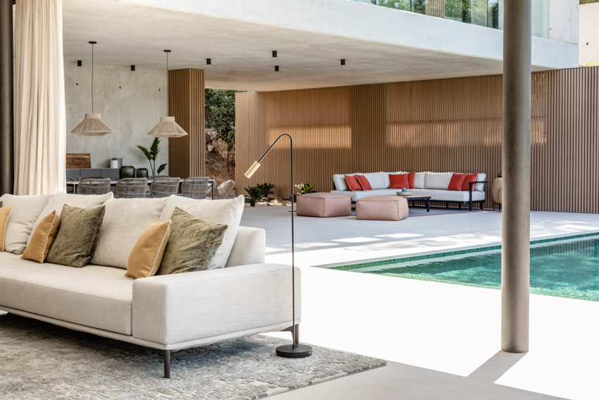 concrete 'envy house' exudes contemporary mediterranean sophistication in mallorca