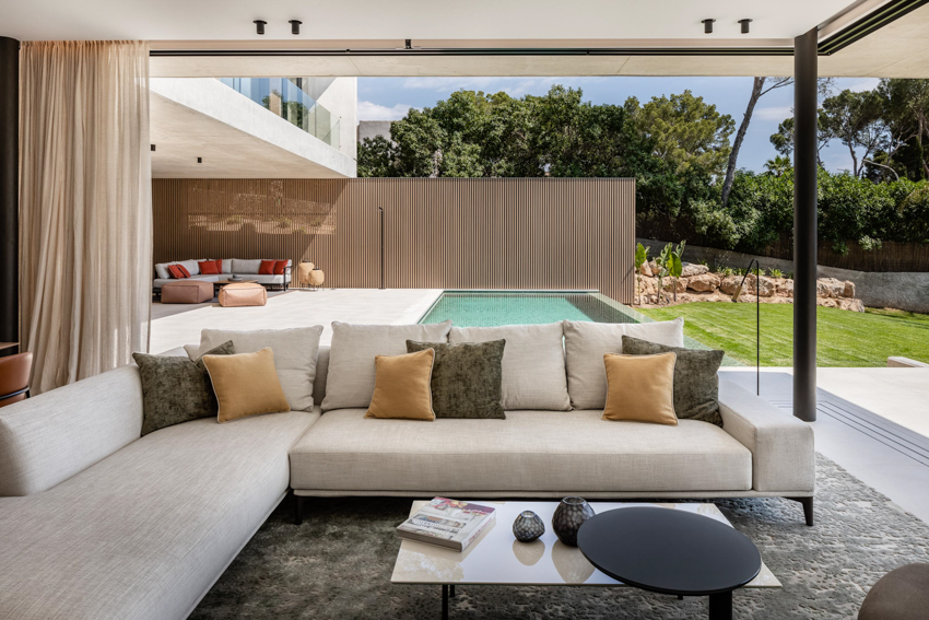 concrete 'envy house' exudes contemporary mediterranean sophistication in mallorca