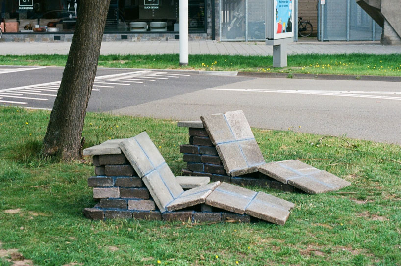 stacked street an ongoing series of street furniture made of street materials questioning who owns public space who gets to influence change and adapt it 7