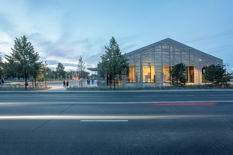 Historic Latvian freight warehouse by Sudraba Arhitektura revived as a cultural hub, encased in glass and steel