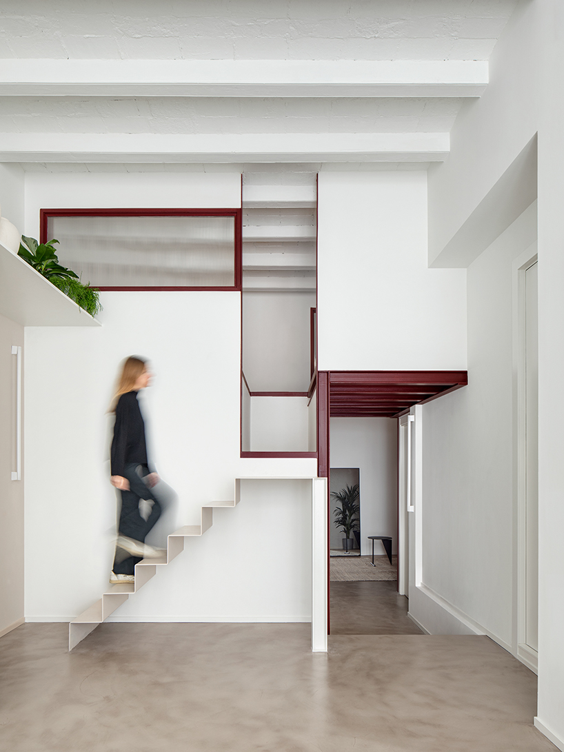 LAMA studio transforms historic structure in barcelona into modern loft apartment