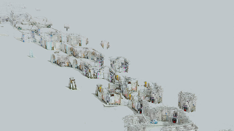haotian zhang's short film distorts hong kong's cityscape as an animated evolving fractal