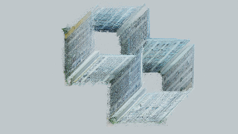 haotian zhang's short film distorts hong kong's cityscape as an animated evolving fractal