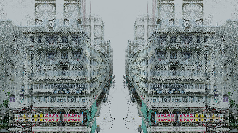 haotian zhang's short film distorts hong kong's cityscape as an animated evolving fractal