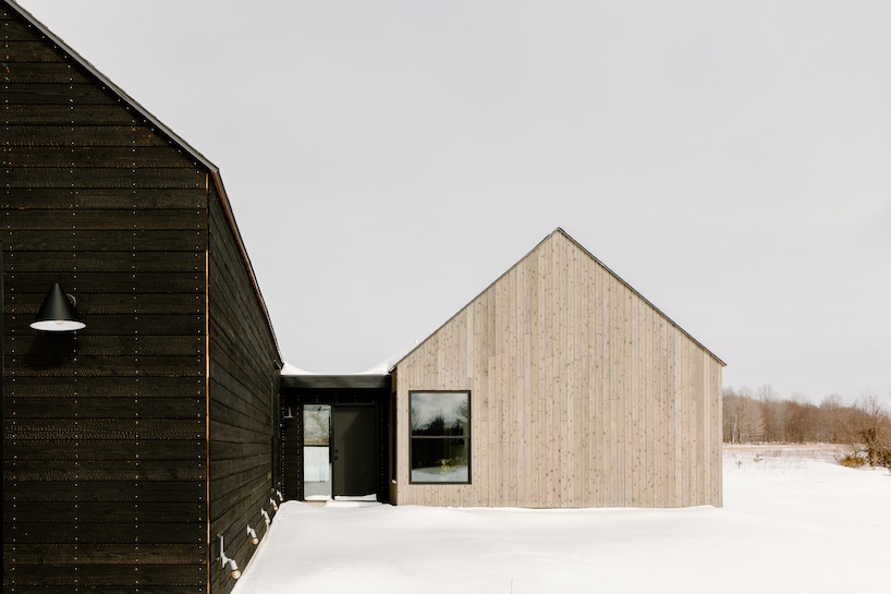 'svart hus' in wisconsin embraces japanese and scandinavian design principles