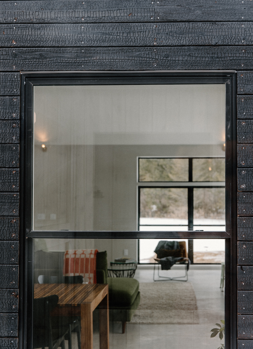 'svart hus' in wisconsin embraces japanese and scandinavian design principles