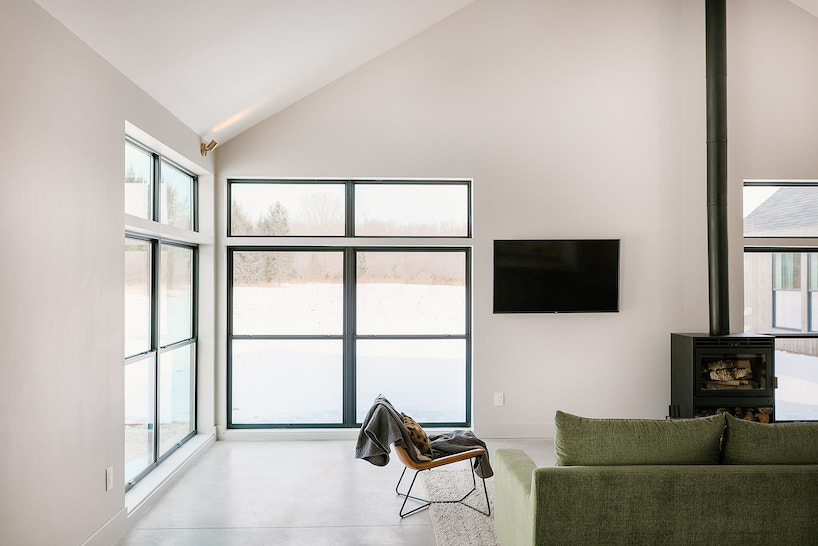 'svart hus' in wisconsin embraces japanese and scandinavian design principles
