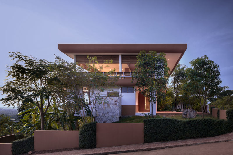 homestay&rsquo;s raised platforms and elevated pools trace cambodia&rsquo;s mountainscape