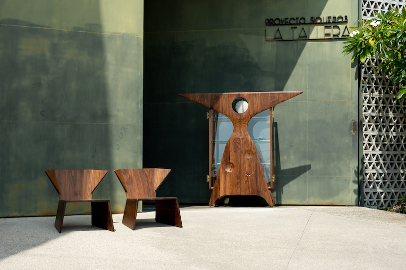edgar orlaineta and simon hamiu's furniture series nods to avant-garde dance and sculpture