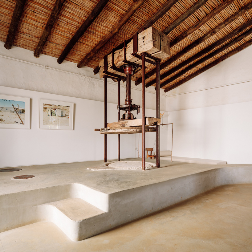 sustainable art retreat by ressano garcia architects intertwines classic portuguese design and local materials