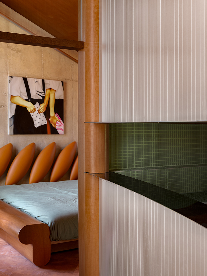 circular house by sukchulmok + BRBB encloses vegetable garden on korean farmland