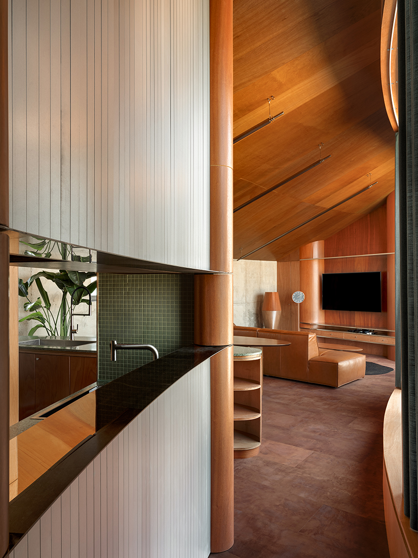 circular house by sukchulmok + BRBB encloses vegetable garden on korean farmland