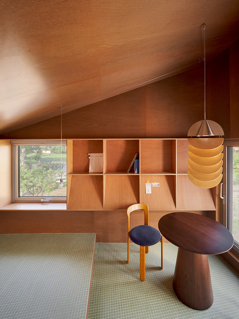 circular house by sukchulmok + BRBB encloses vegetable garden on korean farmland