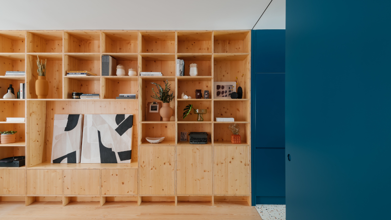 ala.rquitectos integrates light-filled courtyard into renovated lisbon apartment